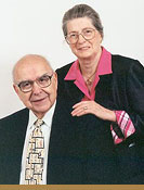 Alfred Bader és felesége