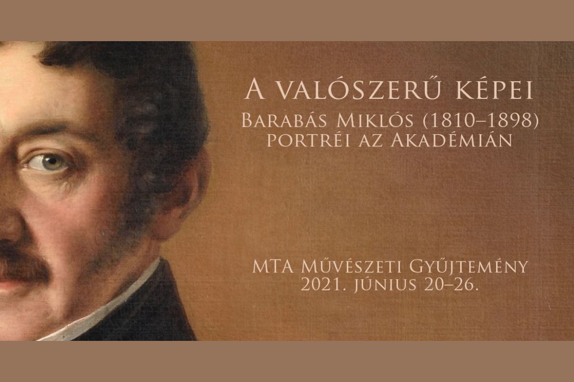 Kiállítások az Akadémián: Barabás Miklós (1810–1898) portréi és Bicskei Éva projektje a tudományos gyűjteményekről
