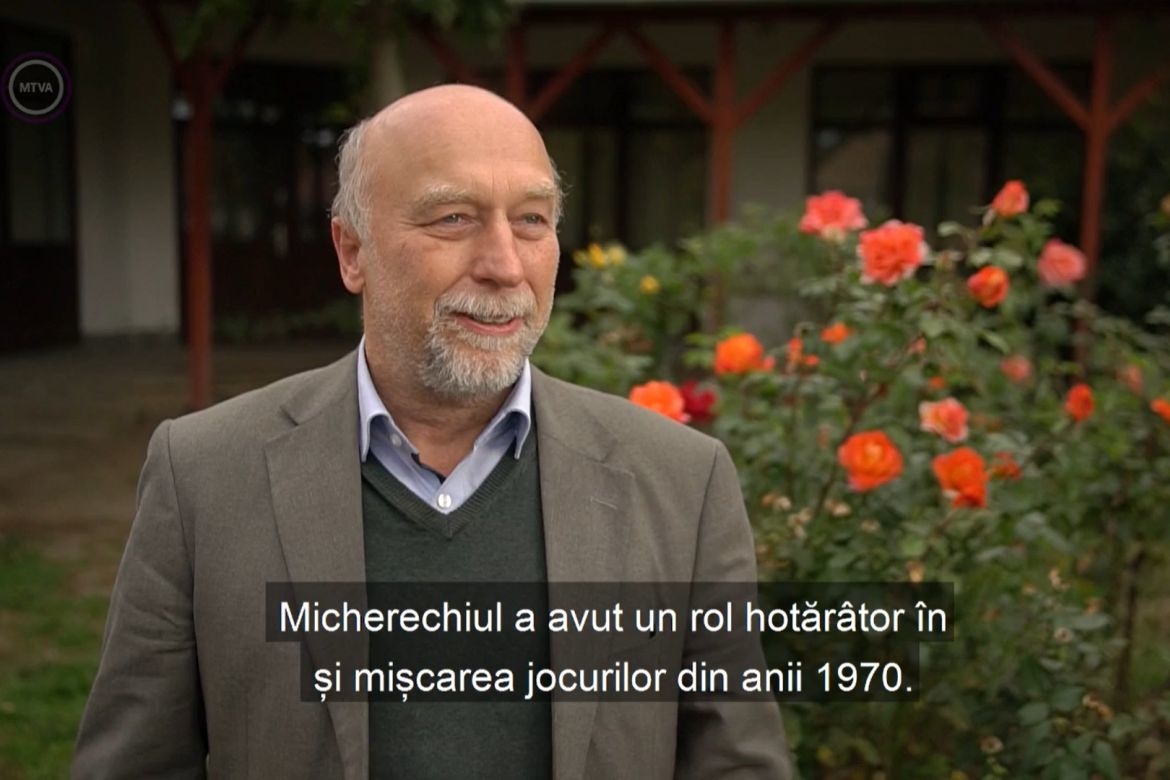 Richter Pál a Magyar Televízió Ecranul nostru című műsorában 