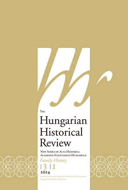 New Issue of The Hungarian Historical Review: Special Issue on the History of Family