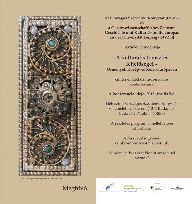 Konferencia és kiállítás az örmény kultúráról és történelemről