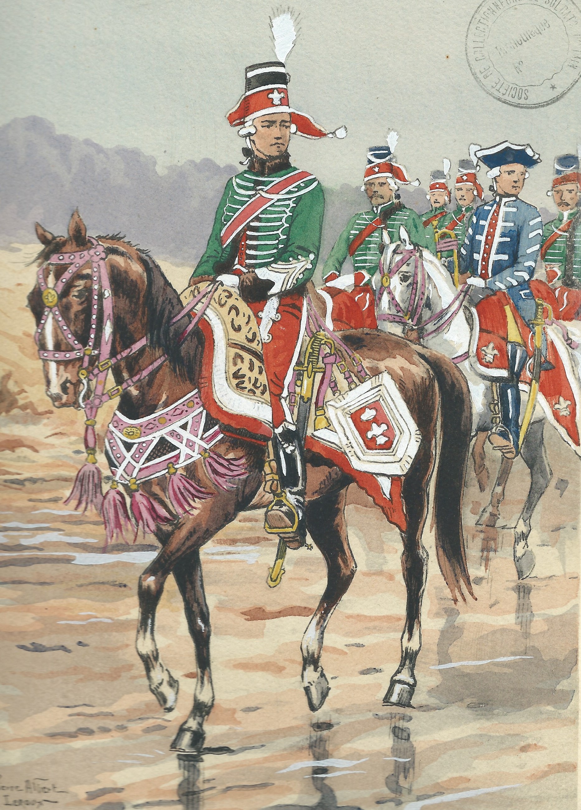 Bercheny Hussard 1764