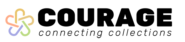new Courage logo screen