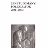 Zenetudományi Dolgozatok 2001–2002